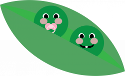 Clipart - Two Peas In A Pod 4