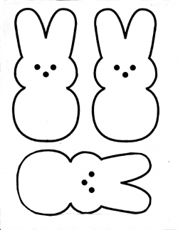 Nanny's Nonsense: Easter peeps printable | Easter stuff ...