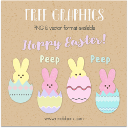 Freebie Fursday!! | paper cuts | Pinterest | Easter peeps, Free ...