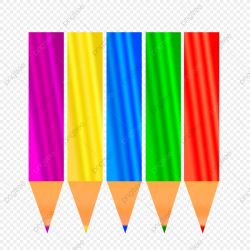 Lovely Color Pen, Color Clipart, Colour Pencil, Pencil PNG ...