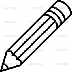 Black And White Pencil Clipart | Free download best Black ...