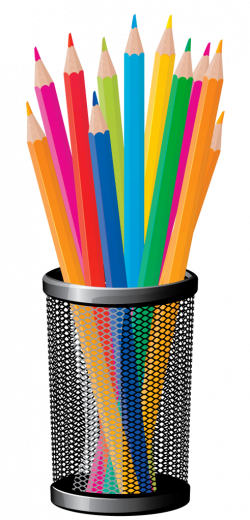 Pencil Cup PNG Clipart Image | Gallery Yopriceville - High-Quality ...