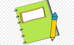 Download Free png Paper Notebook Pencil Clip art Notebook ...