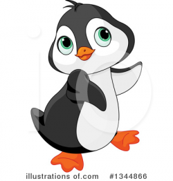 Penguin Clipart #1344866 - Illustration by Pushkin