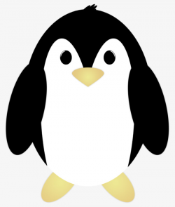 Download Free png penguin clipart black and white cartoon ...