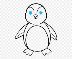 How To Draw Penguin Clipart (#2459439) - PinClipart