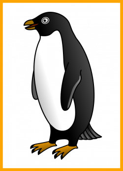 Fascinating Collection Of Emperor Penguin Clipart Black And White ...