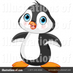 Penguin Clipart #1425425 - Illustration by Pushkin