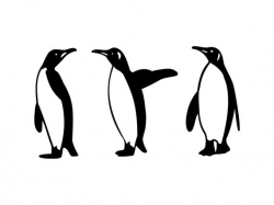 Penguin Clipart Winter Clip Art, Penguins Clipart Penguin Svg Penguin  Graphics Cute Penguin Graphics Digital Clipart
