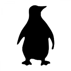Silhouette - penguin clipart, cliparts of Silhouette ...