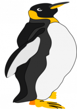 King Penguin Clip Art | Scrapbooking | Penguins, Clip art ...