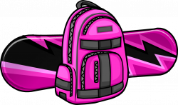 Electric Pink Snowboard | Club Penguin Wiki | FANDOM powered by Wikia