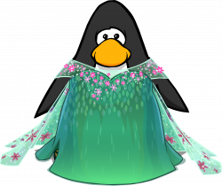 Image - Elsa's Spring Dress on a Player Card.png | Club Penguin Wiki ...