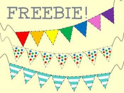 Pennant Banners - Clipart FREEBIE | TpT FREE LESSONS ...