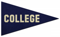 College Pennant Clipart | Free download best College Pennant Clipart ...