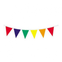 Multicolor Pennant Banner | Clipart Panda - Free Clipart Images