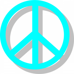 Pink Peace Signs Clipart