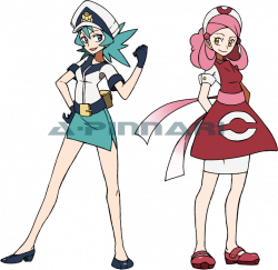 Nurse Grace and Officer Penny by A-Pinnari on DeviantArt | Pokémon ...
