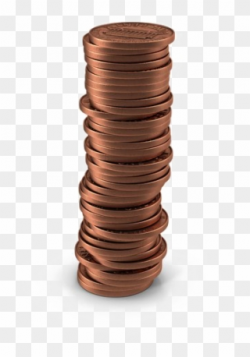Penny Png Download Free Png Penny Png Pic Dlpng - Stack Of ...