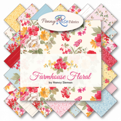 Farmhouse Floral Fat Quarter Bundle by Nancy Zieman for Penny Rose ...