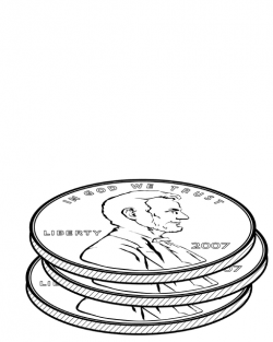 Stacks of Pennies | ClipArt ETC