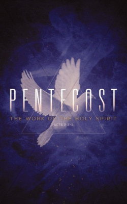 Pentecost Holy Spirit Church Bulletin | Sermon Bulletin Covers
