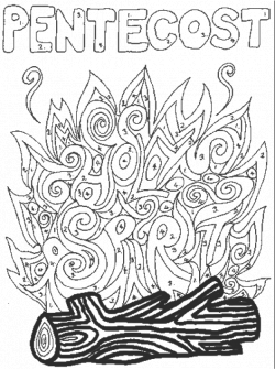 pentecost-coloring-pages-11 | Sunday School craft/lesson ideas ...