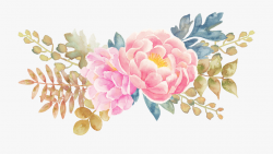 Peony Flower Watercolor Painting #90478 - Free Cliparts on ...