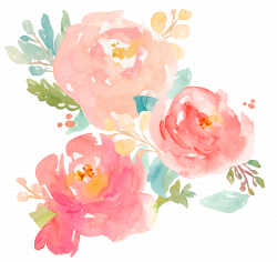 Watercolor painting Peony Clip art - bouquet watercolor 5400*5100 ...