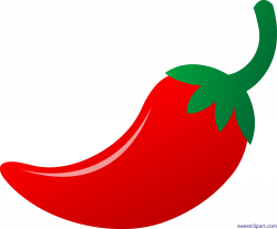 Red Chili Pepper Clip Art - Sweet Clip Art