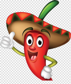 Chili pepper illustration, Chili con carne Mexican cuisine ...
