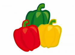 Png Royalty Free Stock Bell Pepper Mix Clip Art At - Peppers ...