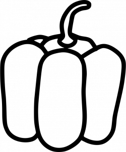 Bell Pepper Drawing at GetDrawings.com | Free for personal use Bell ...