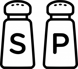 Salt Pepper Svg Png Icon Free Download (#480311) - OnlineWebFonts.COM