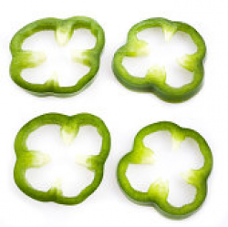 Green pepper slices clipart - Clip Art Library