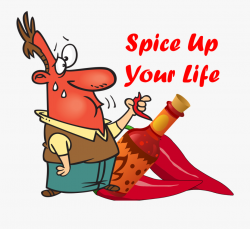 Spices Clipart Spicy Food - Eating A Hot Pepper Cartoon ...