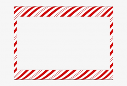 Candy Cane Clipart Banner - Transparent Background Candy ...