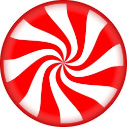 OnlineLabels Clip Art - Peppermint Candy