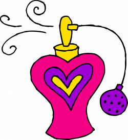Pink Bottle of Perfume Clipart - Free Clip Art