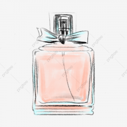 Perfume Aroma Fragrance Essence, Pink Liquid, Glass Bottle ...