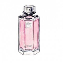 Chanel Perfume Gucci Watercolor painting Sketch - perfume 570*564 ...