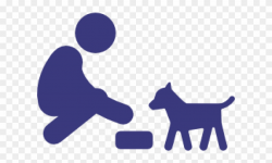 Pets Clipart Dog Exercise - Feed A Dog Png Transparent Png ...