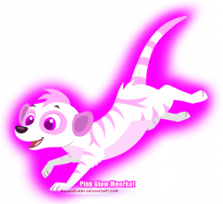 Pink Glow Meerkat - Happy Pets by RavenEvert on DeviantArt
