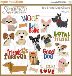 Toy Dog Breed Clipart, Puppy Clipart, Pet Clipart, Poodle ...