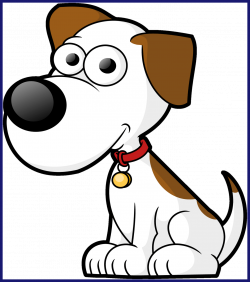 Inspiring Pets Clipart Old Dog Pencil And In Color Image For Cartoon ...