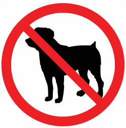 No pets clipart - Clipground