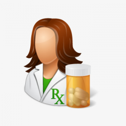 Female Pharmacist, Medicine, Drug, Bottles Of Medicine PNG Image and ...