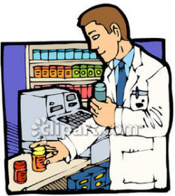 Pharmacy Staff Clipart