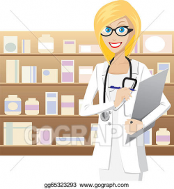 Pharmacist Clip Art - Royalty Free - GoGraph