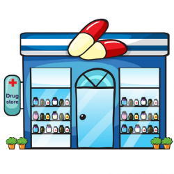 Drug Store | Craft ideas | Clip art, Pharmacy store, Pharmacy